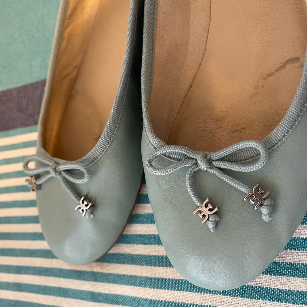 Sam Edelman Blue Ballet Flats
